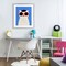 Stupell Industries Stylish French Cat Framed Print Under Glass, design by Jessica Beck